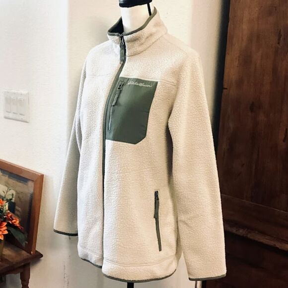 Eddie Baeur Quest 300 Fleece Jacket in Pumice - Large NWOT - Picture 3 of 10